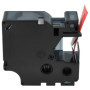 vhbw Ruban remplacement pour Dymo 45807, D1 pour imprimante d'étiquettes 7m x 19mm Noir sur Rouge