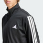 adidas Homme SPORTSWEAR BASIC 3 STRIPES TRICOT TRACKSUIT, Black, M