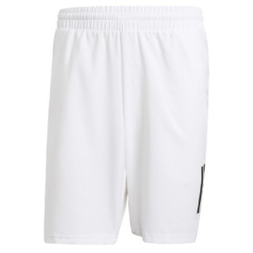 adidas Homme Club Tennis Climacool 3-Stripes Shorts, White, M 9 inch