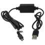 vhbw Câble USB de Chargement Compatible avec Sony DCR- DVD508, DVD602, DVD602E, DVD605, DVD605E, DVD610, DVD610E caméra, camésco
