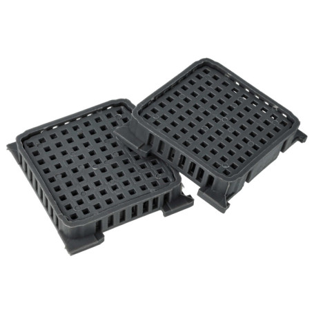 vhbw 2x Filtres compatible avec Liebherr SRsfe 5220-20A, SRsde 5220-20A, SRsde 5230-20A, SRsfd 5220-22A réfrigérateur - Filtre à