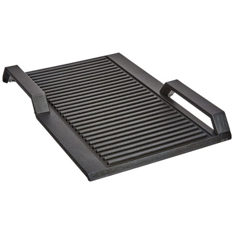 Neff Plaque de cuisson en acier inoxydable, noire, rectangulaire, adaptée à l'induction, intégrée