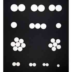 31 Tampons Soundman® pour Clarinette (Système Allemand) - Lot Universel - Peau de Mouton - 31 pièces