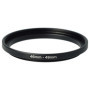vhbw Bague d'adaptation de Filtre Step-Up de 46 mm vers 49 mm pour Objectif d'appareil Photo - Adaptateur, métal, Noir