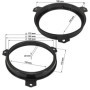 tomzz Audio 2808-000 Anneaux de Haut-parleurs Adaptateurs Supports compatibles avec Citroen C1 Peugeot 108 Toyota Aygo Yaris RAV