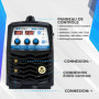 IPOTOOLS MIG-185R poste a souder MIG MAG - Poste à souder MIG avec 185A 230V IGBT, 4 en 1 Poste MIG Flux MMA électrodes, Poste d