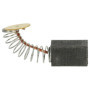 vhbw 2x balais charbon 7x11x16 mm compatible avec Diverse moteurs électriques, meuleuse d'angle, moteurs d'outil outil électriqu