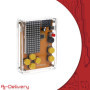 AZDelivery Kit électronique à monter soi-même - Console avec boîtier transparent - Kit électronique portable rétro pour débutant