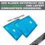 IS-TECK Lot de 2 autocollants de rechange pour iPhone 8 SE 2020 2022 - Pour écran et boîtier - Joint d'étanchéité LCD - Noir