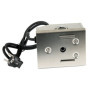 BBQ-TORO Moteur en acier inoxydable pour barbecue, tournebroche, rôtisserie etc. - 2 tr/mim – 50 Hz – 4 W - Support de moteur in