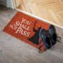 getDigital Paillasson You Shall Not Pass - Tapis de porte de haute qualité avec scène de fantaisie célèbre - Multicolore - 60 x 