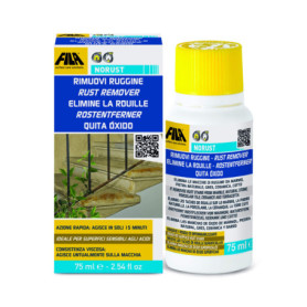 FILA Surface Care Solutions, NORUST, Détachant Antirouille, Elimine la Rouille, 75.00 ml (Lot de 1)