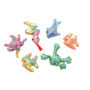 jameitop® Lot de 6 animaux en peluche garnis de sable
