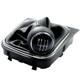 Inter-Sale A256 Pommeau De Levier De Vitesse + Levier Soufflet + Cadre Boîte De Vitesses 6 Rapports