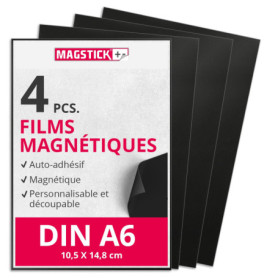 Jeu de 4 aimants pour cartes postales MAGSTICK® I mag_064
