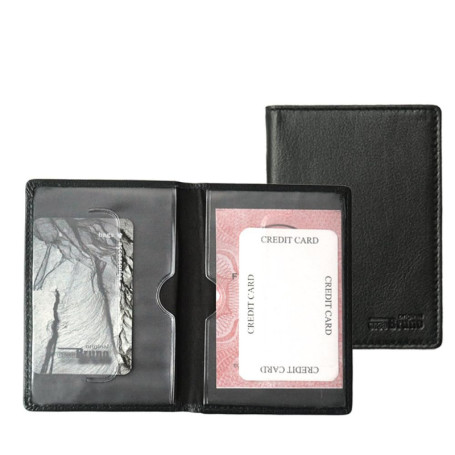 Porte-carte d'identité - Étui en cuir pour carte d'identité - Étui pour carte grise de véhicule - Étui pour permis de conduire -