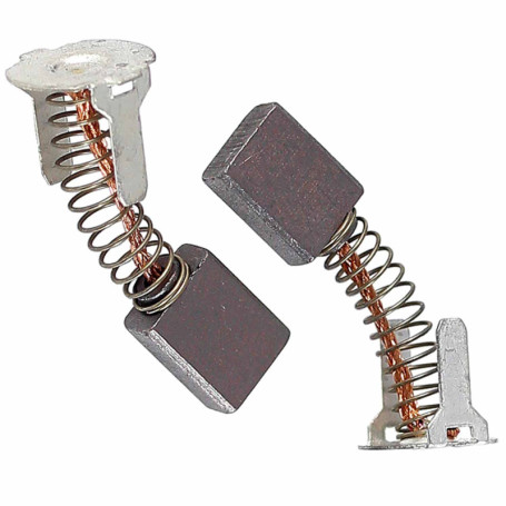 Lot de 2 balais de charbon pour Bosch GSR 18V-21, GSR18V-21 1607000CZ1 5 x 8 mm