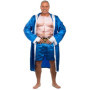 Brandsseller Costume de boxer pour homme Bleu Taille unique