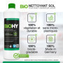 BiOHY Nettoyant concentré pour robots laveurs et aspirateurs à fonction humide (Bouteille de 250ml) | Compatible avec tous les r