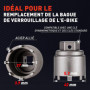 Optio Cycle Clé Boîtier de Pédalier pour Bosch Gen 3/4/5 - Démonte Pignon et Outil pour Pédalier | Clé Pédalier Robuste pour Ent