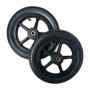 Roue arrière de fauteuil roulant de 12", complète, roue de rechange, robuste de 12 1/2 x 2 1/4", utilisation polyvalente (1)