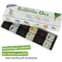 Coffret Huiles Essentielles BIO - 6 x 10ml - 100% naturelles, pour diffuseur et aromathérapie (romarin, lavande, eucalyptus, cit