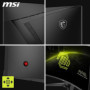 MSI MAG 325CQF Écran Gaming incurvé 32" WQHD - Dalle Rapid VA 1000R 2560 x 1440, 180 Hz / 0,5 ms (GtG, Min.), Adaptive Sync - DP