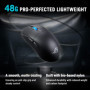 ROG Harpe II Ace ML - Souris Gaming sans Fil Ultra-légère de 48g - capteur ROG Aimpoint de 42 000 DPI, 8KHz Polling Rate avec RO