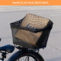 VELORO Filet à bagages pour vélo - Stable et flexible - Parfait pour les paniers de vélo arrière - Convient pour porte-bagages e