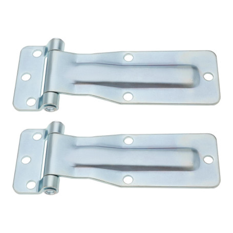 OTOTEC 2 Pièces Charnières en Acier de Voiture Matériel de Charnières Robuste Adapté à La Porte Arrière de Grange Camion Camion 