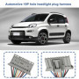 OTOTEC 1 kit de réparation 71745167 de faisceau de câblage de lumière de voiture 10 broches compatible avec Fiat Panda 169 et Pa