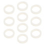 EMSea Lot de 10 Rondelles en Feutre Compatible avec Sage Compatible avec Breville Les Moulins à Café 27 Mm X 20 Mm X 5 Mm Anneau