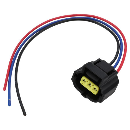 YINETTECH 184032-1 Connecteur de Prise d'alternateur à 3 Broches Compatible avec Mondeo Focus Transit Fiesta