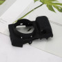 YINETTECH Coque de Protection en Silicone Anti-Rayures pour Appareil Photo numérique Sony Alpha A6000 ILCE-6000 Noir 12 x 7 x 2,