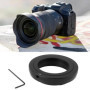 YINETTECH Bague d'adaptation pour Téléobjectif Miroir Compatible avec Canon EOS Appareils Photo pour Fixer Un Objectif à Monture