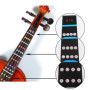 VGOL 5pcs Autocollant de Note de Manche Touche de Violon/Autocollant de Guide de Doigt 4/4 Indicateur de Position de Violon Plei