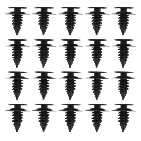 VGOL 40pcs Clips de Retenue Panneau de Porte Compatible avec Wrangler YJ CJ7 CJ8 Scrambler 6033862 4005099 796255 Clips de Garni