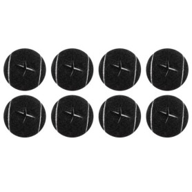 NISHZHU Lot de 8 balles de tennis prédécoupées pour pieds de meubles et protection du sol - Housse en feutre robuste et durable