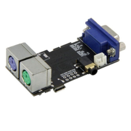 Qarmijaer FabGL VGA32 VGA ESP32 PSRAM Module V1.4 Contrôleur PS/2 Souris Clavier Bibliothèque Graphique Jeu ANSI/Circuits Termin