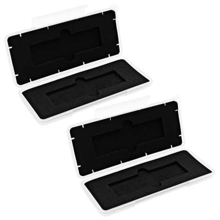 eMagTech Lot de 2 boîtiers de disque dur, compatibles avec SSD M.2 2280/2260/2242/2240/2230, étanche et résistant à la poussière