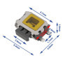 eMagTech Lot de 20 Interrupteurs à Bouton-poussoir Tactiles Latéraux SMT SMD à 4 Broches Montage en Surface 4,7 X 3,5 X 1,6 Mm 0