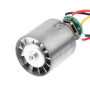 OVNSHVN Mini moteur sans balais DC 7-24 V, 100 000 min, roue à grande vitesse en alliage d'aluminium CNC, ventilateur de canal, 