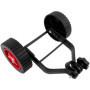 Poggapp Roue de Tondeuse à Gazon Tondeuse à Gazon Universelle Tondeuse à Gazon Ensemble de Roues de Support Réglable Tondeuse Ro
