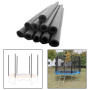 Poggapp 12 Manchons en Mousse pour Perche de Trampoline, Manchons de Pôle de Trampoline, Remplacement de Rembourrage de Trampoli