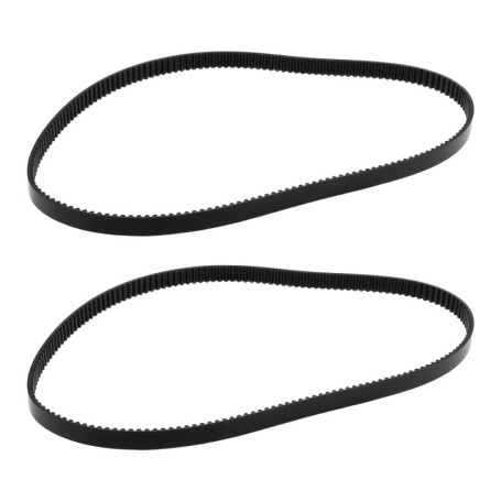 ECSiNG Lot de 2 Courroies Entraînement 176T 528 Mm pour La Plupart des Machines à Pain