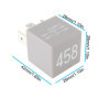 ECSiNG Relais 458 5 broches 12V 1K0906381 compatible avec Audi compatible avec Golf Jetta MK5 MK6