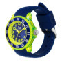 ICE-WATCH - Ice Cartoon Spaceship - Montre Bleue pour Garçon avec Bracelet en Silicone - 017734 (Small)