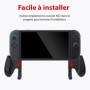 Mcbazel Poignée de Console pour Nintendo Switch 2, avec Emplacements pour Cartes Jeu, ABS Léger et Résistant, Installation Facil