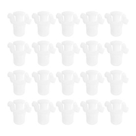 ECSiNG 20pcs Clip d'écrou Réglage de Phare 191941142 Compatible avec Golf 2 Compatible avec Jetta 2 Clips de Tête Support de Vis