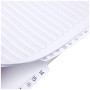 Concord Réf 04801/CS48 Intercalaires perforés 4 trous Touches 1-20 renforcées Mylar Blanc Format A3